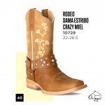 Dama Estribo S. Cuero H-19 Miel O Avellana