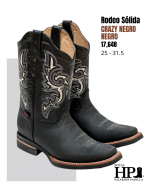 Rodeo Sólida Crazy Negro, Negro S. Nova H-Hp