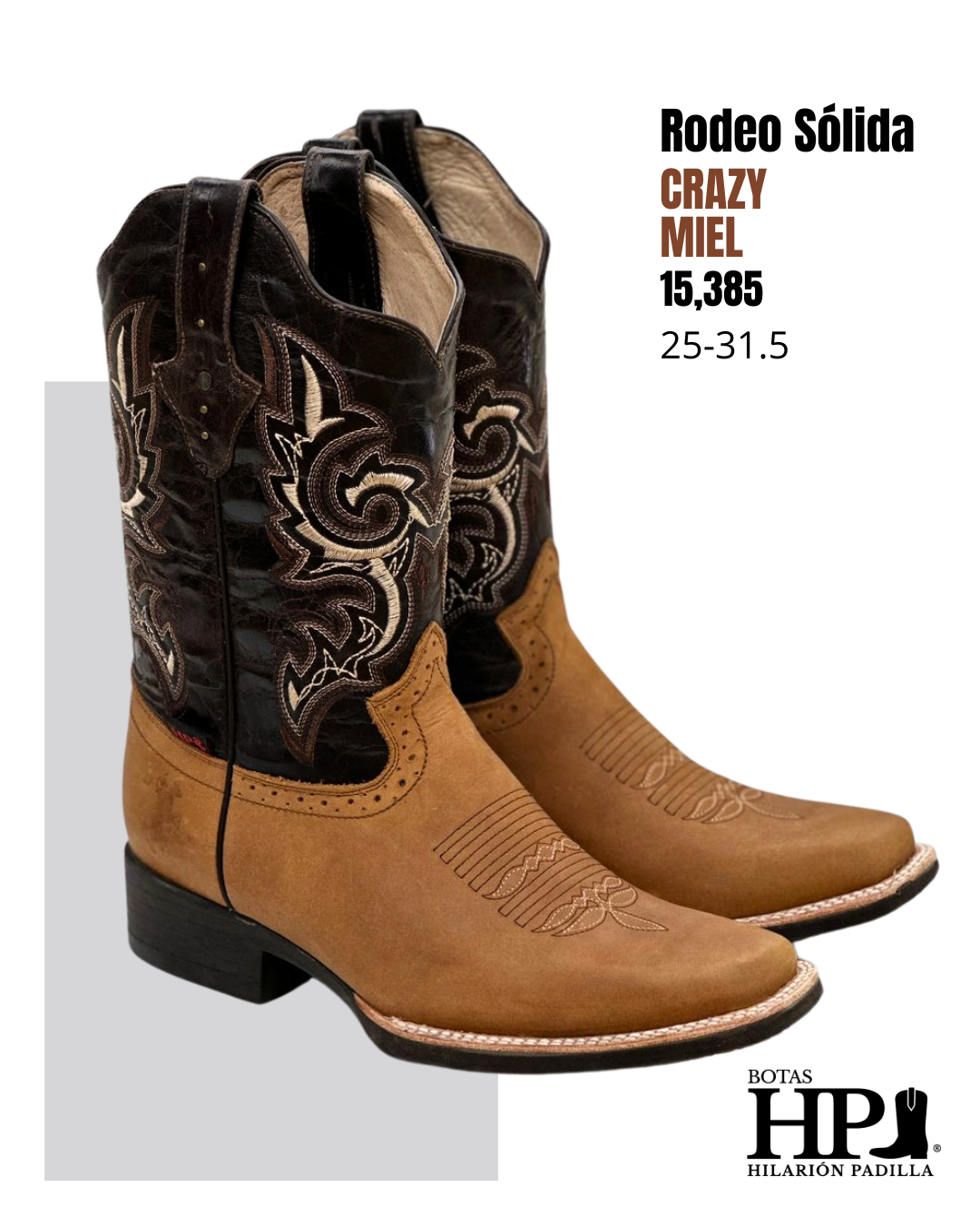 Rodeo Sólida Crazy Miel-Choco S. R H-Hp