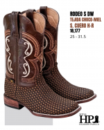 Rodeo Sòlida Chinela Tejida Choco, Miel S. Cuero H-R