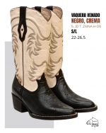 Z P.Único Vaquera Venado Negro, Crema S. John Deere T. Zaina H-D6