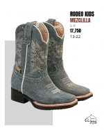 N Rodeo Sólida Mezclilla Niña S. R H-19