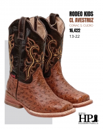 Z P.Único N Rodeo Sólida Cl Avestruz Coñac S. Cuero