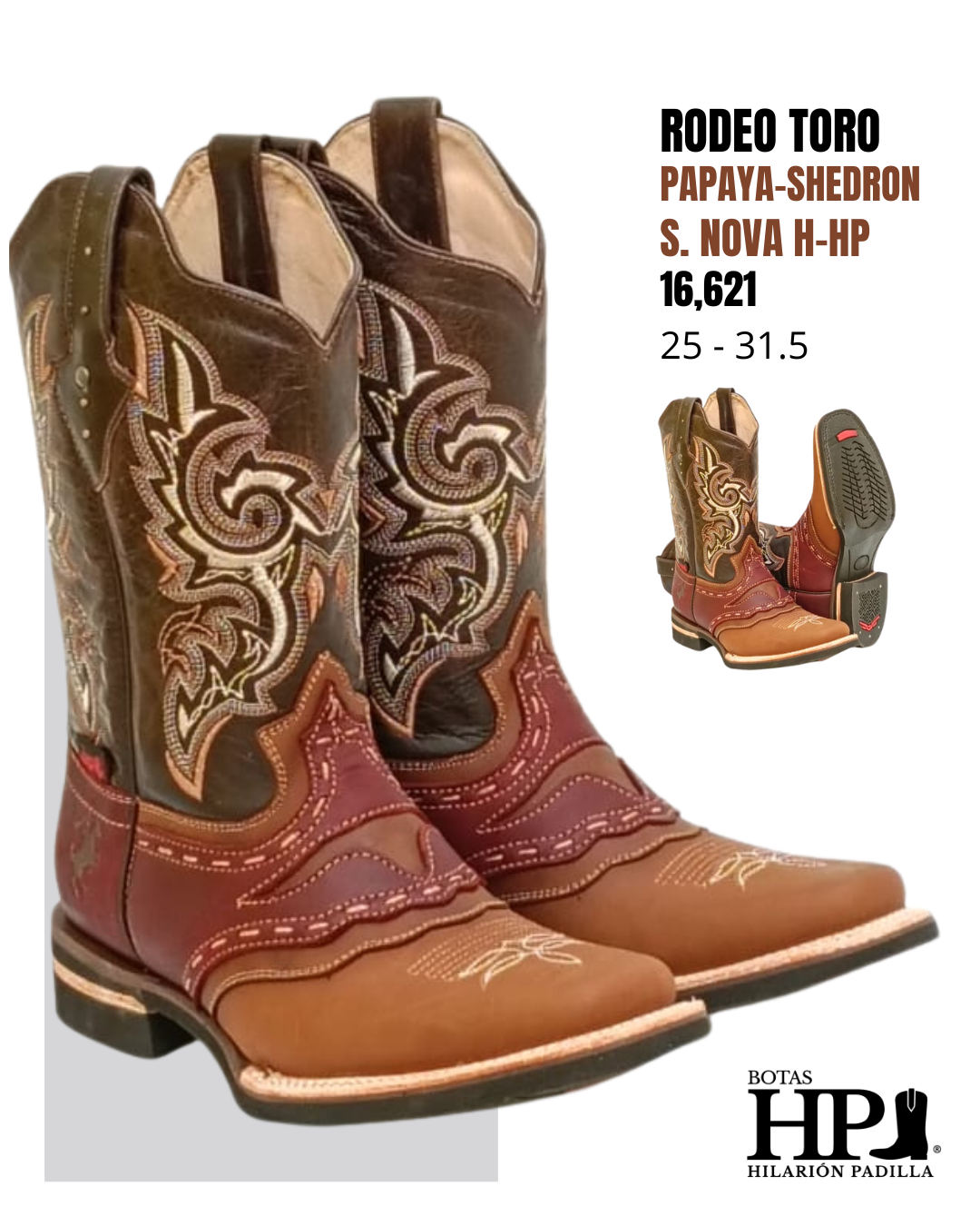 Rodeo A. Crazy Toro Papaya-Shedron-Choco S. Nova H-Hp