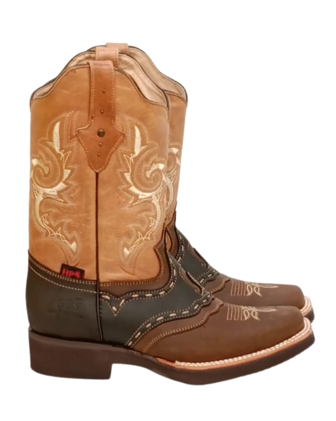 Rodeo A. Herradura Papaya-Choco-Amarillo. S. Confort H-Hp - Imagen 3