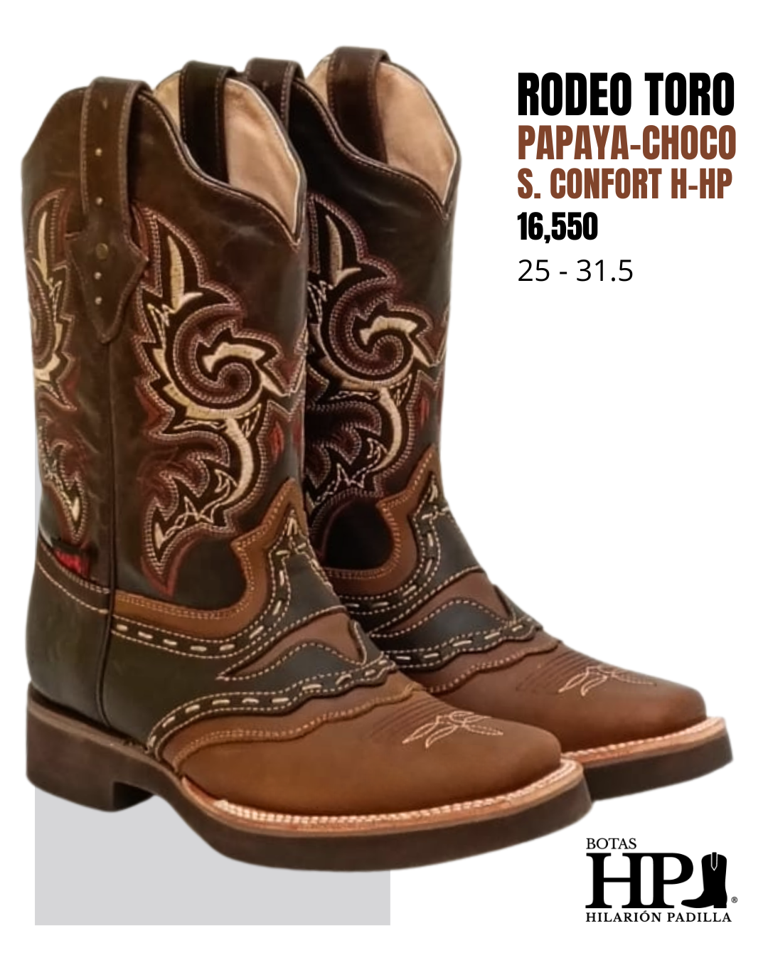 Rodeo A. Toro Crazy Papaya-Choco-Choco S. Confort H-Hp-