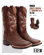 Rodeo Sólida Dw Crazy Papaya-Choco S. Confort H-R