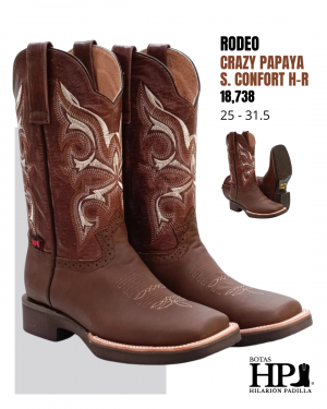 Rodeo Sólida Dw Crazy Papaya-Choco S. Confort H-R