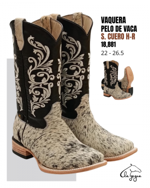 D Vaquera Pelo De Vaca S. Cuero H-R