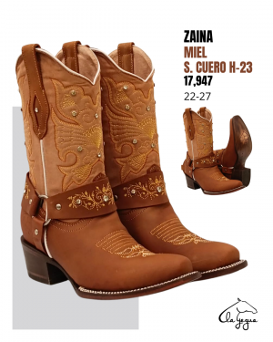 D Zaina Crazy Miel O Avellana S. Cuero T.Z.