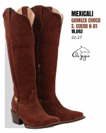 D Mexicali Gamuza Choco S. Cuero H-D1