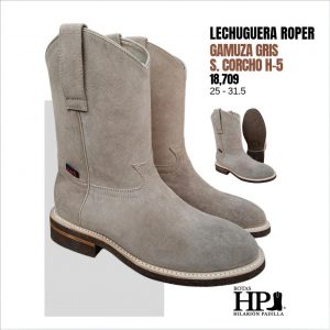 Lechuguera Roper Gamuza Gris S. Corcho H-5
