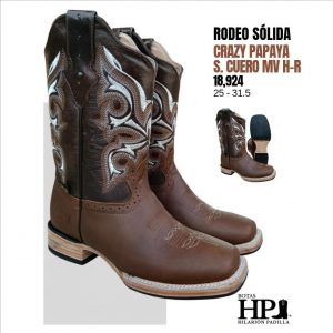 Rodeo Sólida Dw Crazy Papaya-Choco S. Cuero Mv H-R