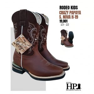 N Rodeo Sólida Niño Crazy Papaya-Café S. Nova H-19