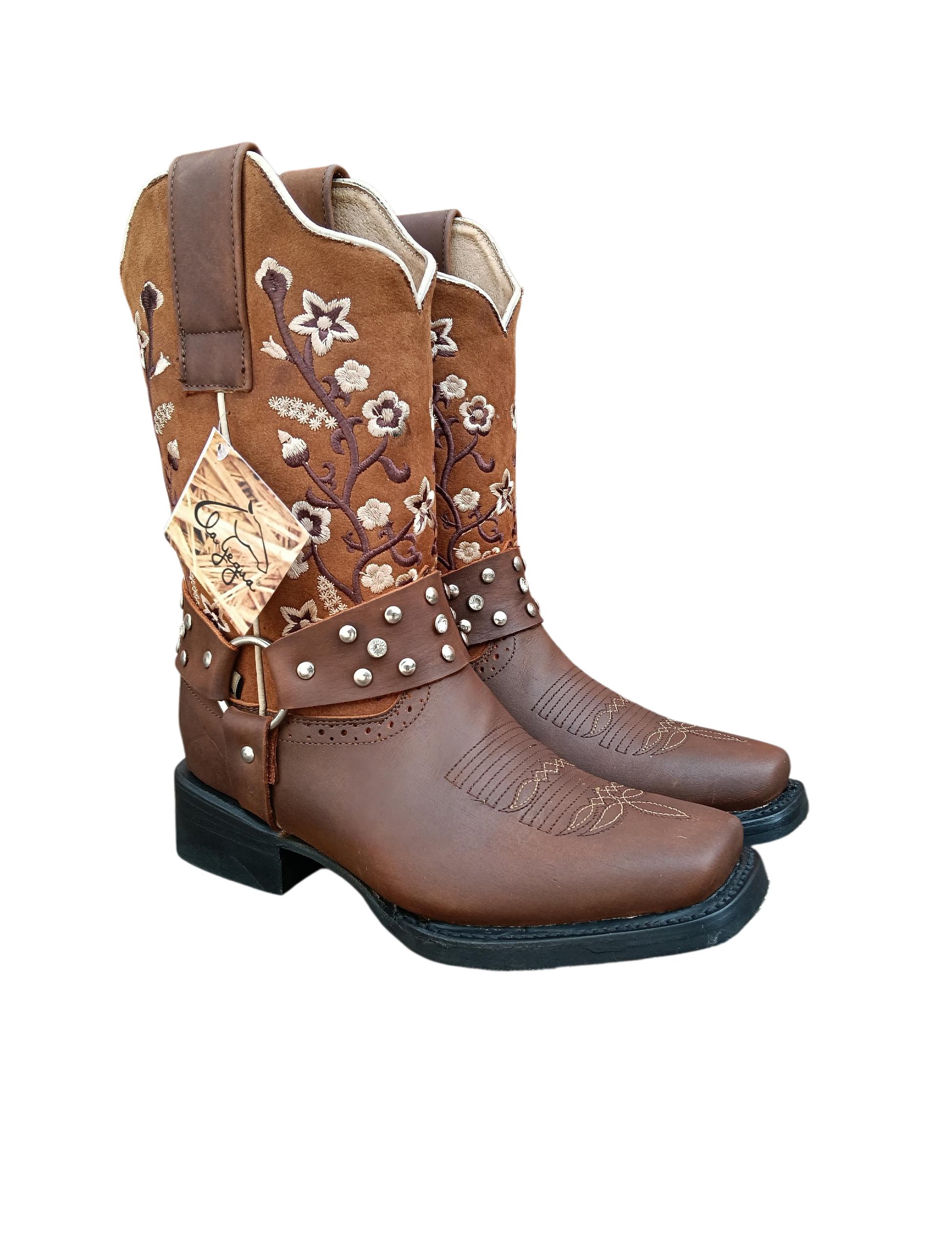 D Estribo Nobuck Texas S. John Deere H-19 - Imagen 2