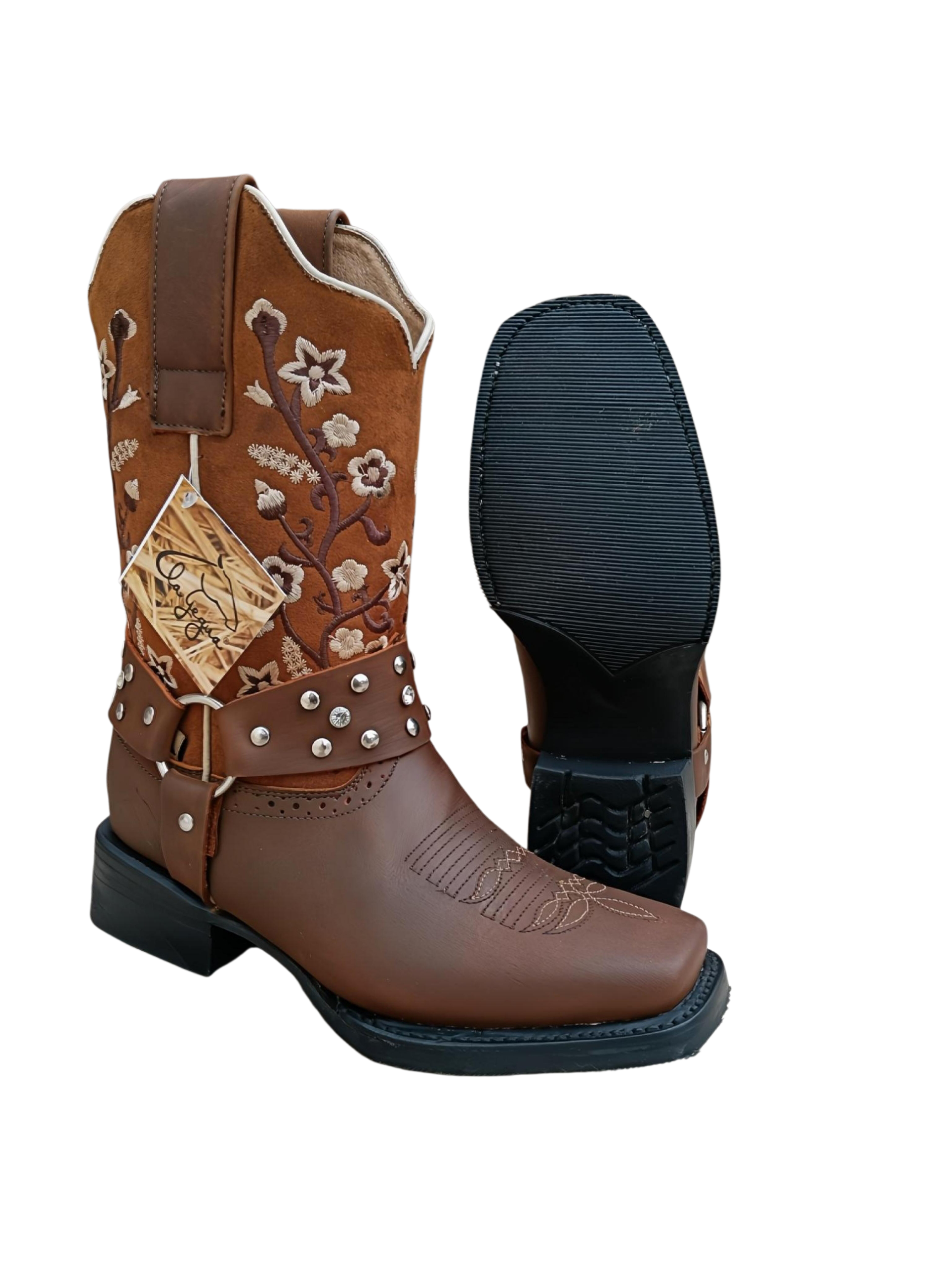 D Estribo Nobuck Texas S. John Deere H-19 - Imagen 3