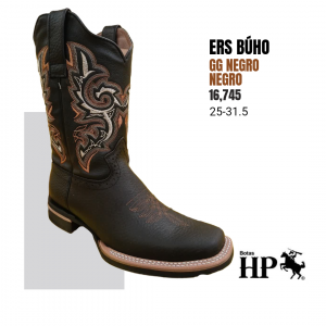 Ers Gg Buho 2 Negro-Negro S. Nova H-Hp