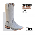 D Vaquero Dama Pelo Haspeado S. Cuero H-R