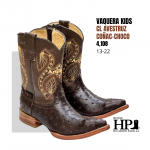 N Vaquera Cl Avestruz Coñac-Choco S.Cuero H-16