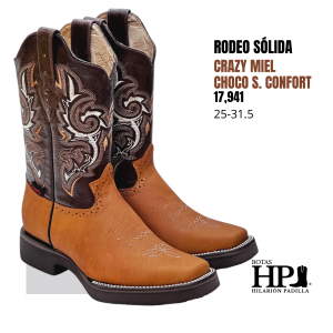 Rodeo Sólida Crazy Miel, Choco S. Confort H-Hp