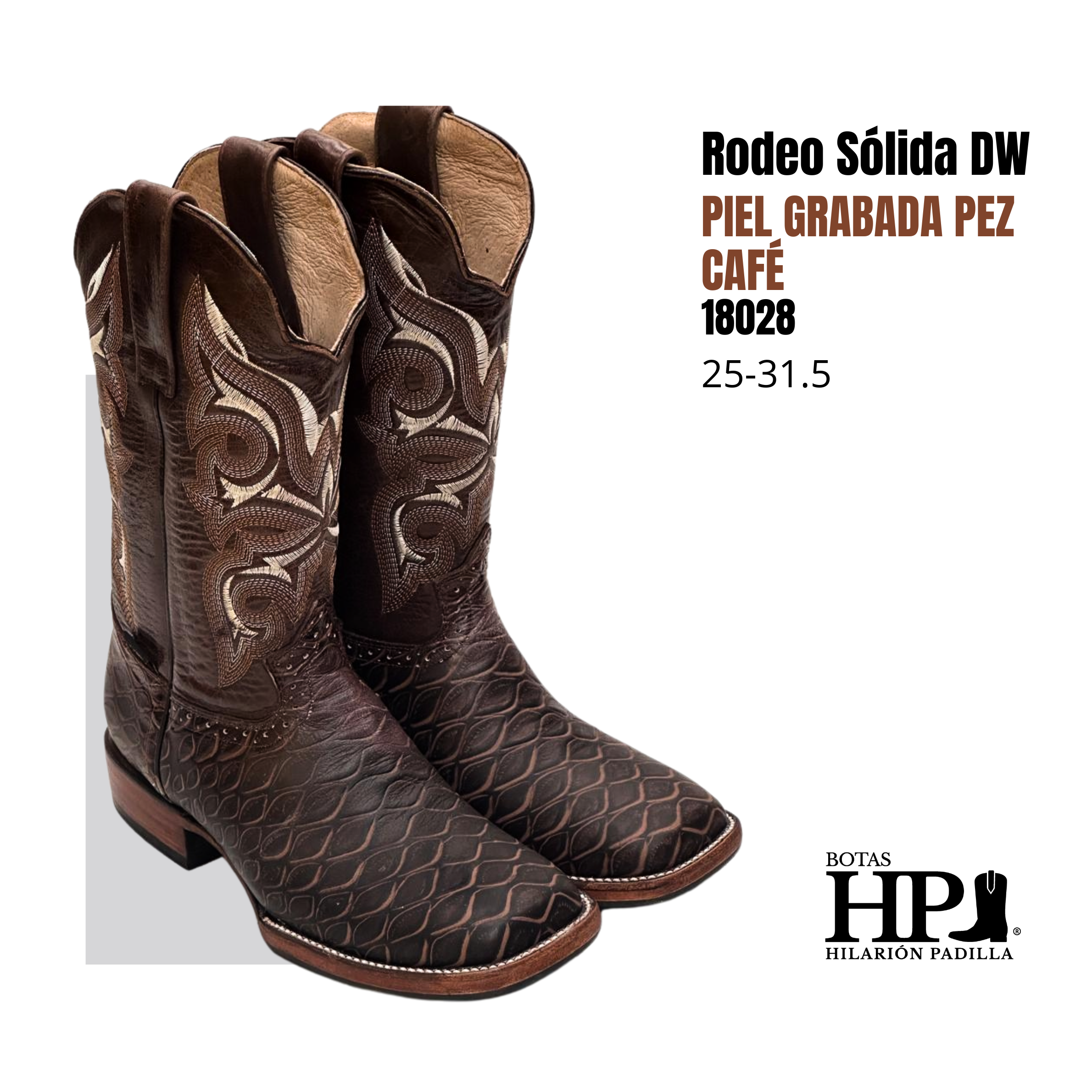 Rodeo Sólida Pg Pez Choco, Choco Dw S. Cuero H-R