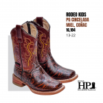 N Rodeo Sólida Pg Cincelado Miel Del S. Cuero H-R